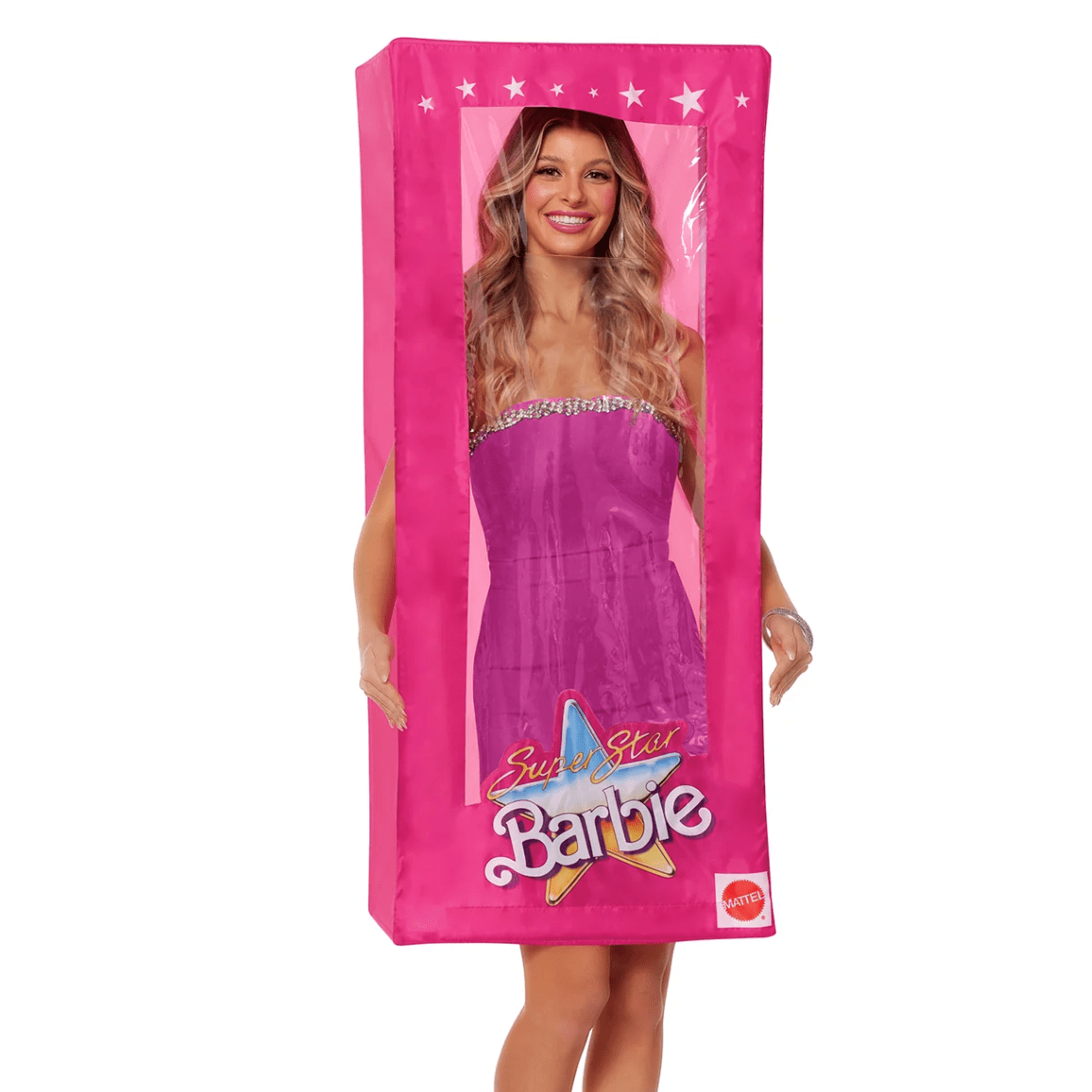 Barbie and Ken doll box couples costume