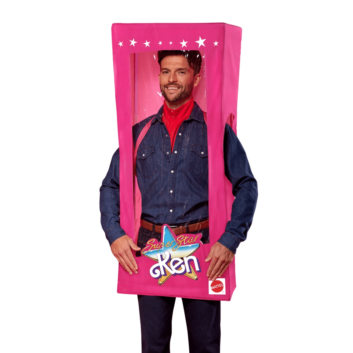 Ken doll box adult costume